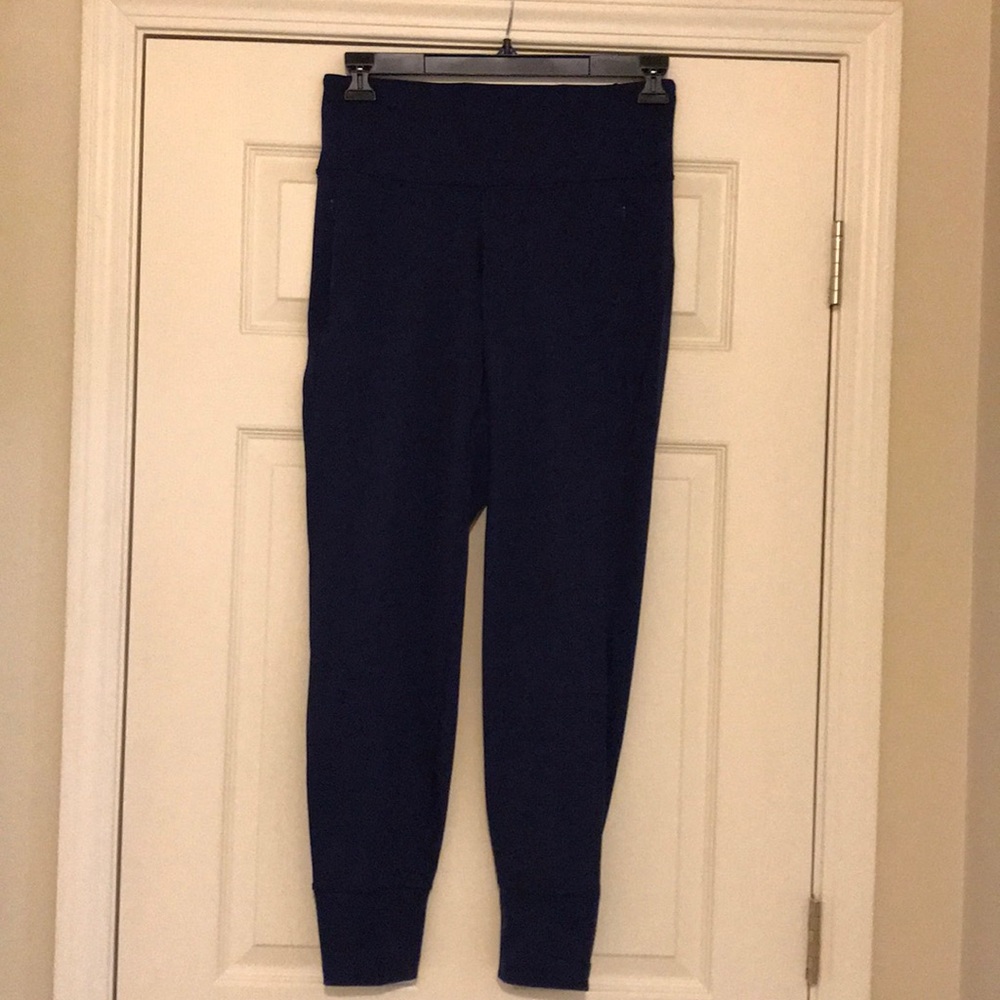 lululemon athletica purple long joggers, 6